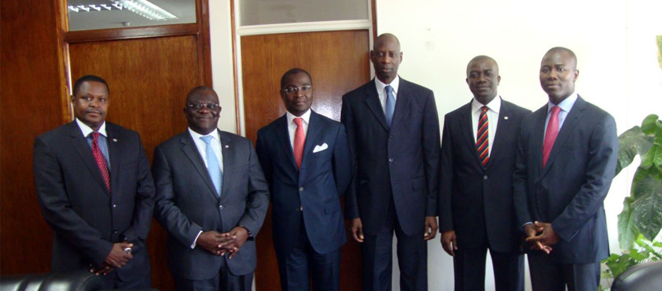 Ecobank Group Officials Visit to Shelter Afrique